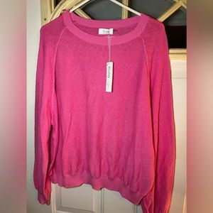 Boutique sweater top pink